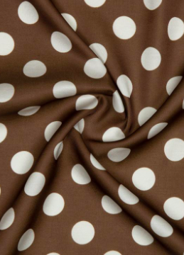 Detalhe de estampa clássica em uma produção contemporânea